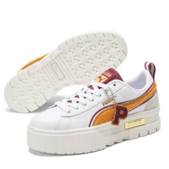 Puma Shoes - Puma Mayze 'New Heritage - White Apricot”